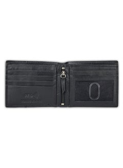 AL FASCINO AL FASCINO Wallet for Men Stylish Purse for Men RFID Wallet Purse for Men Genuine Leather Wallet Mens, Wallets for Men (Dusky Black)  - Image 3