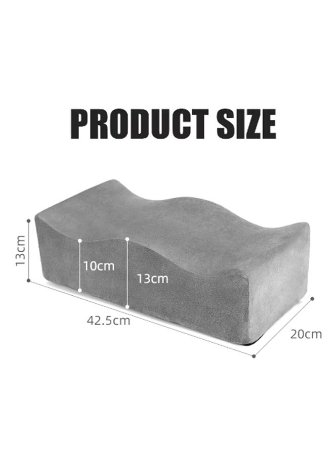 RollsTimi  Portable Seat Cushion, Seat Pillows, Buttocks Support Cushions, Seat Cushion Pillow, Leg Support for Car Office Computer Chair, Grey - Image 4