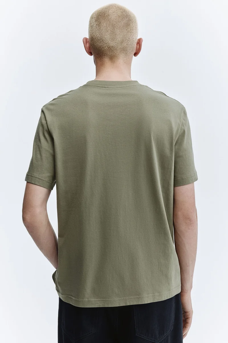 H&M Cotton T-shirt Regular Fit