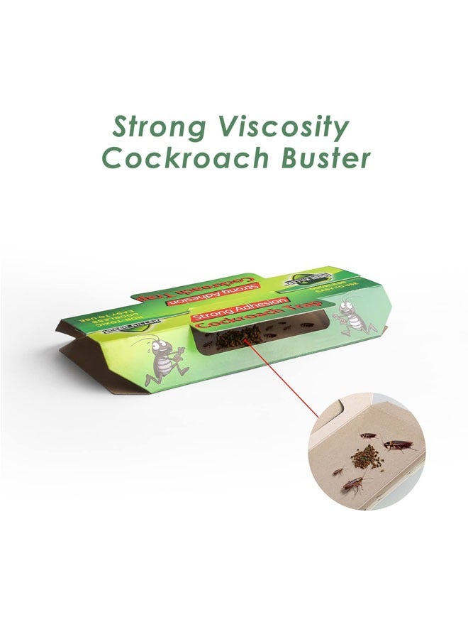 GREEN KILLER Cockroach Box Household Cockroach Trap Cockroach Patch 10 Pieces - Image 2