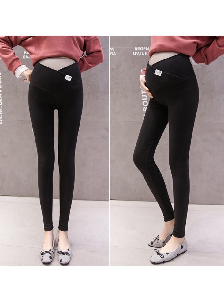 Women's maternity pants for big belly casual pajamas pregnancy pants - Image 2