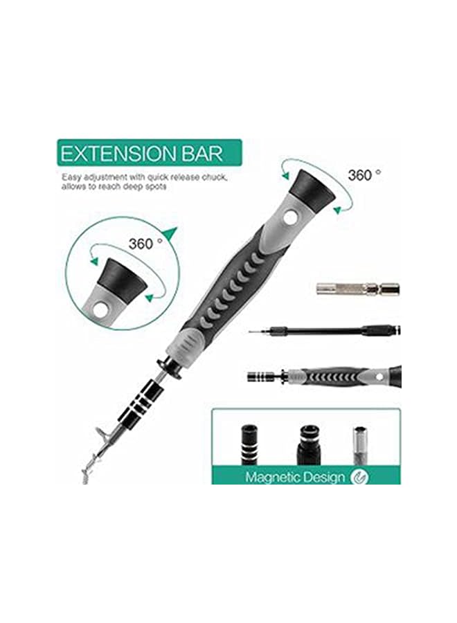 PROMASS promass Precision Screwdriver Set, New Version 130 In 1 Screwdriver Kit With 120 Screwdriver Bits, Repair Tool Kit With Magnetizer For Smart Phone, Household  - Image 3