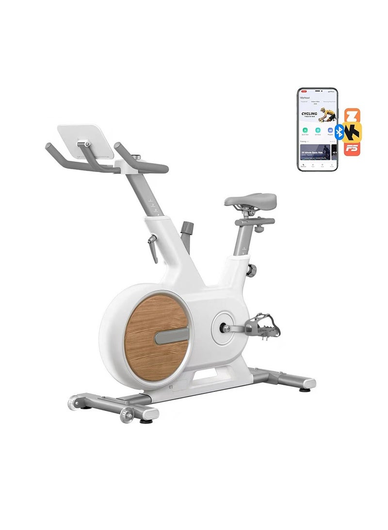 Generic Indoor Magnetic Spinning Bike With Bluetooth APP Exercise Bike for Home Office Workout Bike Training Motorized Magnetic  - Image 1