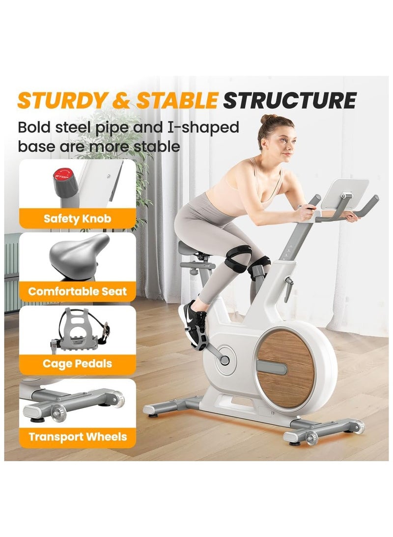 Generic Indoor Magnetic Spinning Bike With Bluetooth APP Exercise Bike for Home Office Workout Bike Training Motorized Magnetic  - Image 5