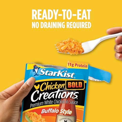 StarKist Chicken Creations BOLD Buffalo Style, 2.6 oz Pouch (Pack of 12) - Image 4