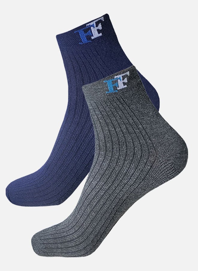 FIMS جوارب فIMS للرجال - عبوة من 2 جوارب بطول الكاحل - Image 1