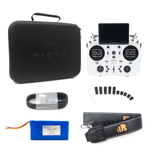 FrSky Tandem X20R Dual-Band 2.4G/900M Transmitter – Long-Range RF Link with Telemetry TD-ISRM Module 24CH Touchscreen ETHOS System for RC Fixed-Wing and FPV (Slate Gray) - Image 4