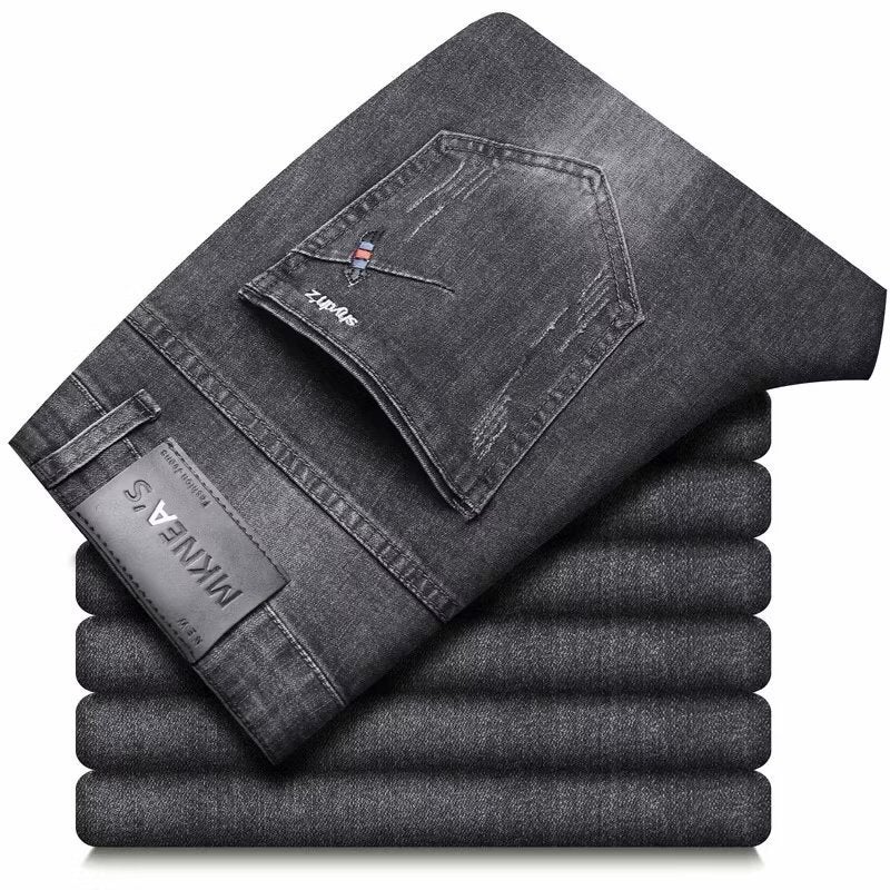 Unisex Classic Denim Jeans Loose Fit Daily Outdoor Wear - Image 5