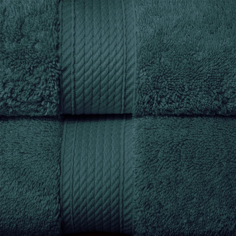 سوبيريور فائقة مناشف حمام القطن المصرية مجموعة من المناشف الفاخرة الفائقة الناعمة الفاخرة سميكة من الأساسيات الفاخرة الثقيلة للوزن الثقيل باث - Image 5