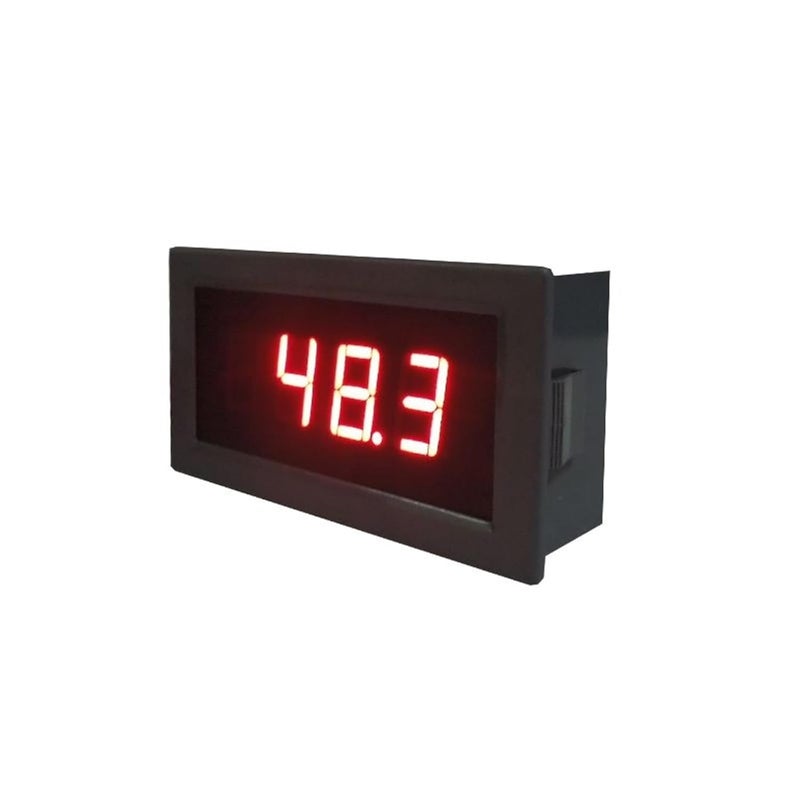 1Pcs YB5135B LED Digital Ampere Tester AC Current Meter 20mA 200mA Ammeter 10A 50A 100A 200A 300A 500A Amp Panel Indicator Amp Gauge(Blue,AC10A_Power Supply DC12V) - Image 3