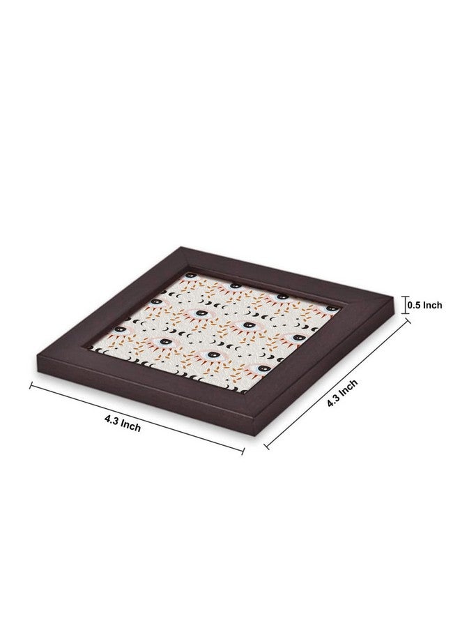 Paper Plane Design Tea Coffee Coaster Set Wooden Decorative Coasters Set. Home and Office Wooden Coasters Design 511 - Image 4