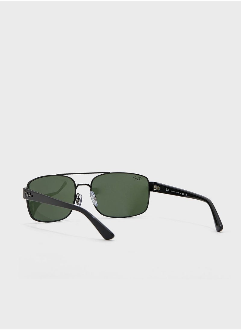Ray-Ban 0Rb3687 Pillow Sunglasses  - Image 2