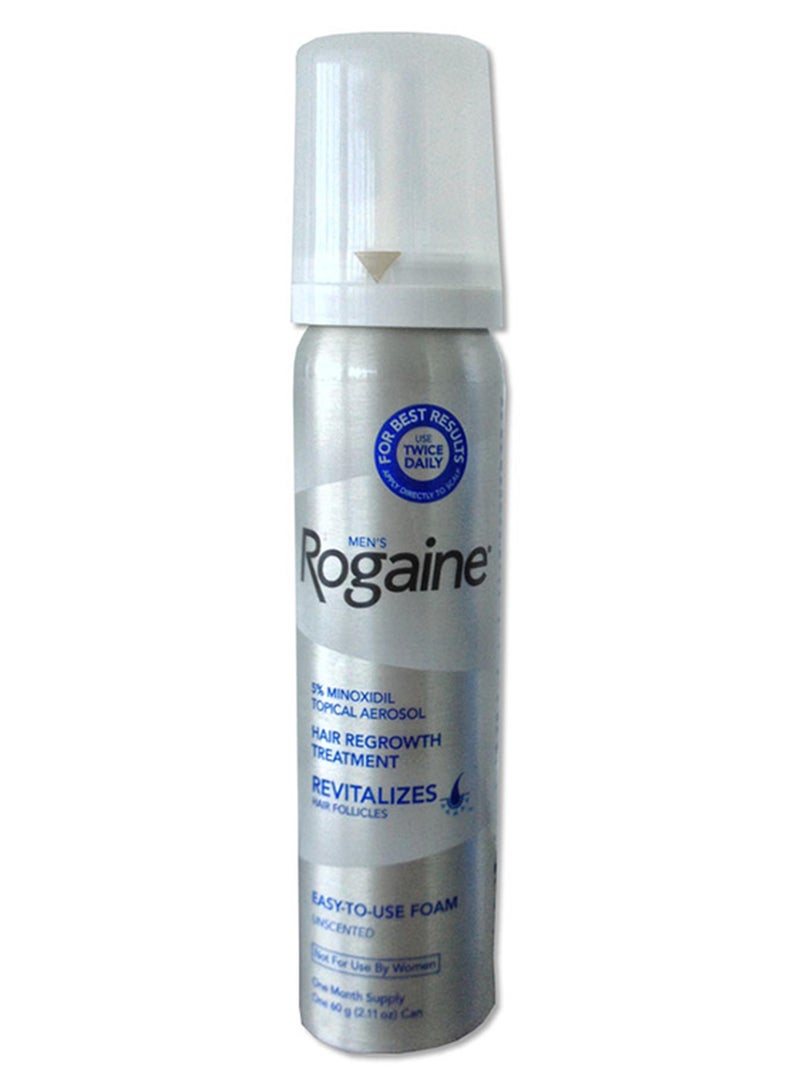 Rogaine Minioxidil Foam For Hair Loss And Regrowth 60grams - Image 1