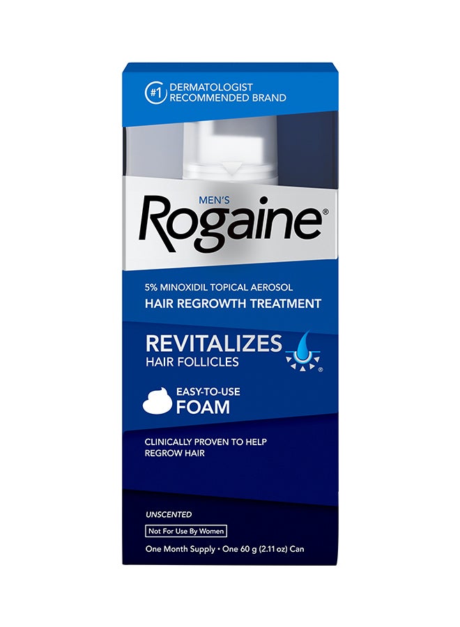 Rogaine Minioxidil Foam For Hair Loss And Regrowth 60grams - Image 5