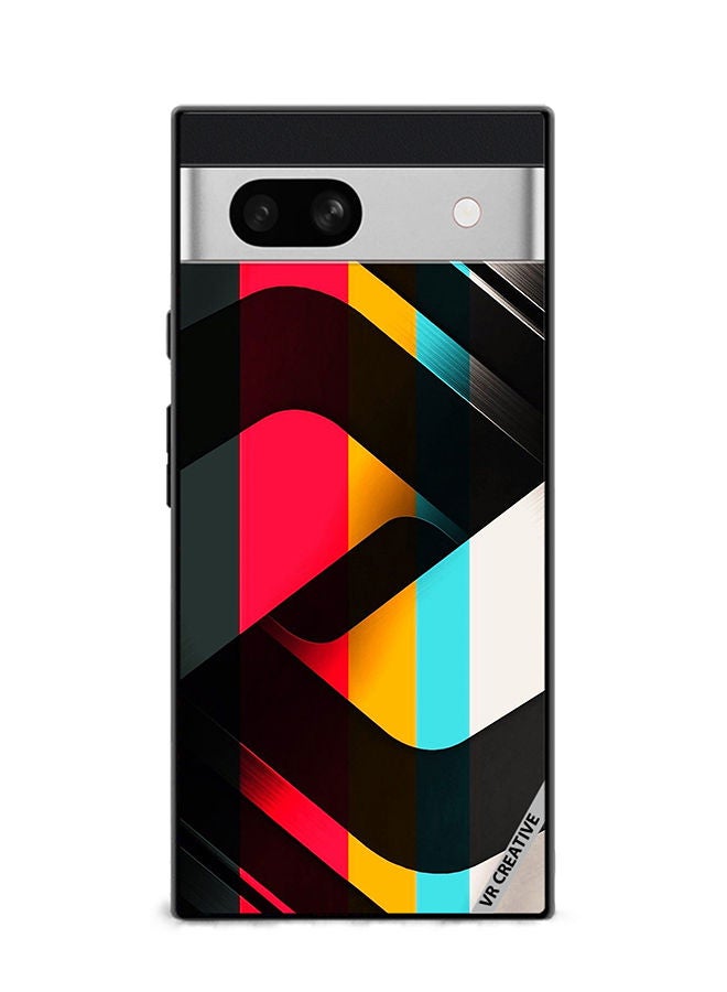 VR CREATIVE Protective Case Cover For Google Pixel 7a Design Multicolour - Image 1