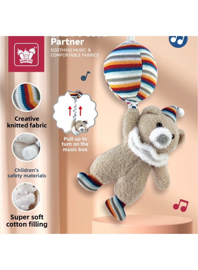 Special For Baby Comfort Plush Pull Line Music Doll Cartoon Animal Baby Doll Comfort Plush Toy-Color:Papa Dog Line Music [100k-s (3)]  - Image 2