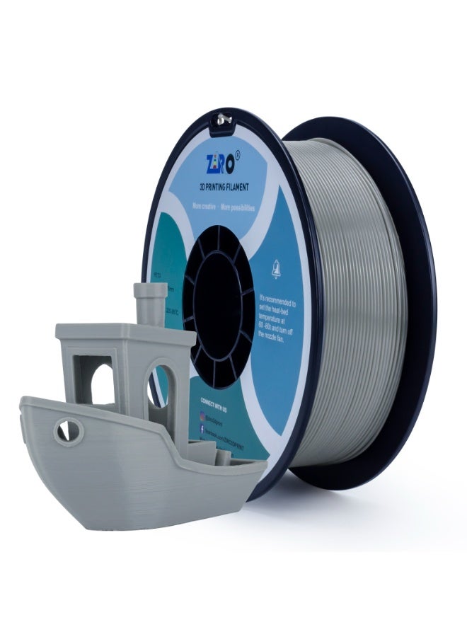ZIRO PETG 3D Printer Filament, 1.75mm, 1kg Spool, Gray - Image 5