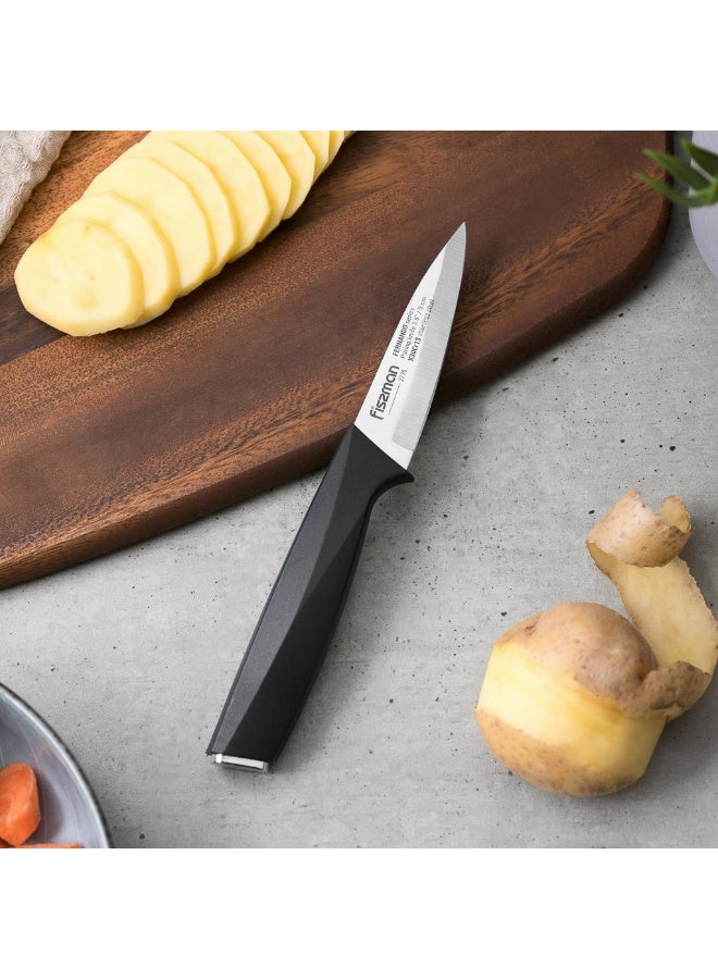 Fissman طقم سكاكين 3 قطع، سكين شيف 8 بوصة من سلسلة فرانكو من الفولاذ المقاوم للصدأ، سكين متعددة الاستخدامات 5 بوصة، سكين تقشير 3.5 بوصة - Image 5