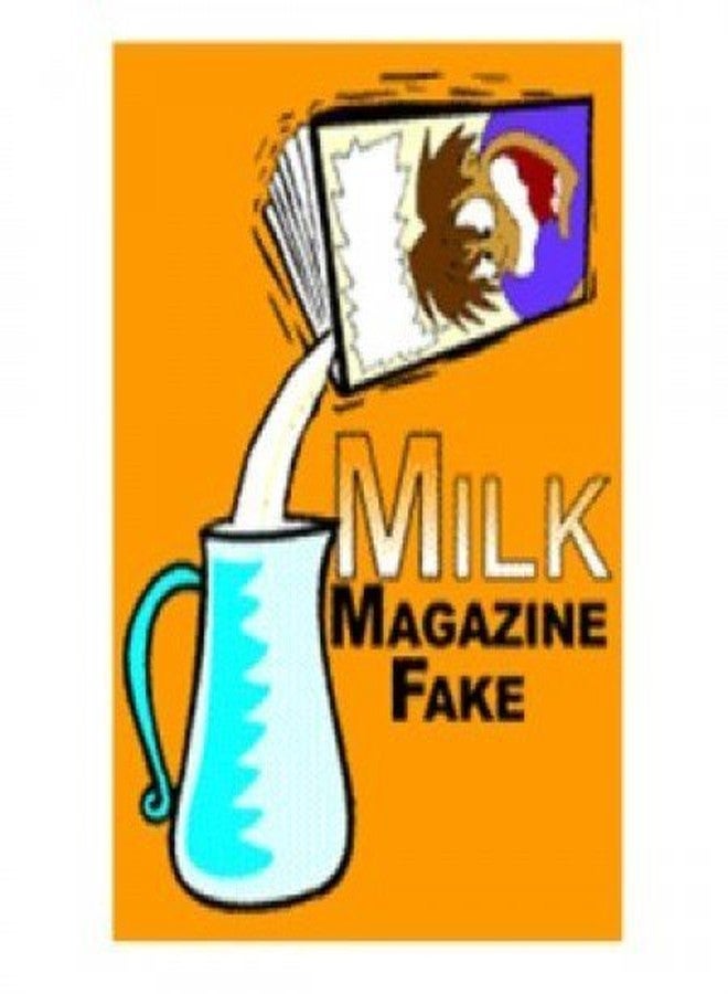 MilesMagic Magician's Milk Appearing & Disappearing Magazine Trick | Pour, Vanish & Restore Liquid | Easy-to-Perform Magic Prop Gimmick for Shows & Show-and-Tell Magic Trick - Image 1