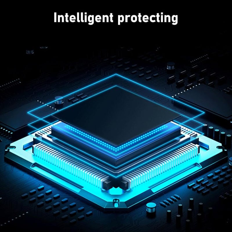 Fockety Mini UPS Battery Backup 2400mAh Uninterruptible Power Supply For Router Modem Security Camera White - Image 2