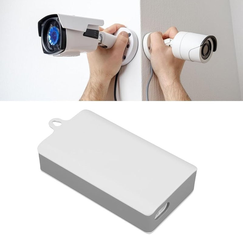 Fockety Mini UPS Battery Backup 2400mAh Uninterruptible Power Supply For Router Modem Security Camera White - Image 5