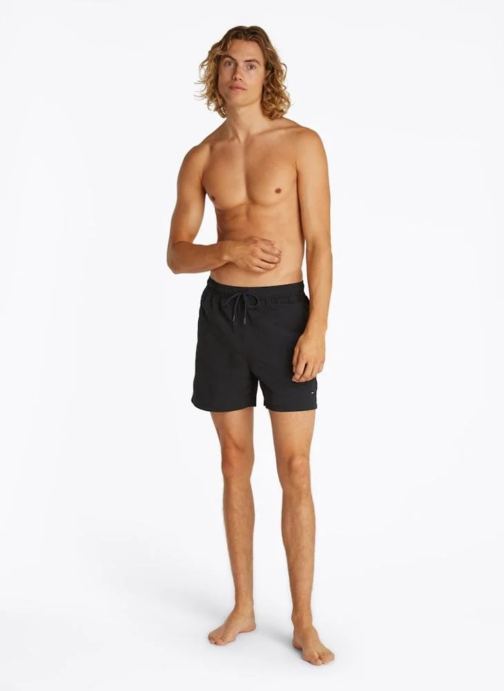 TOMMY HILFIGER  Flag Embroidery Mid Length Swim Shorts for Men | Best Price UAE