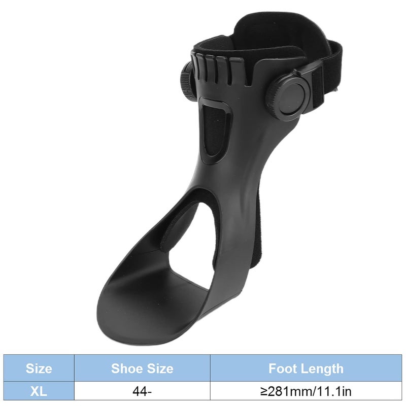klarako AFO Ankle Brace,  Drop Foot Brace Orthosis Foot Drop Orthosis AFO Ankle Brace for Hemiplegia Stroke Shoes Walking(XL-Right) - Image 4