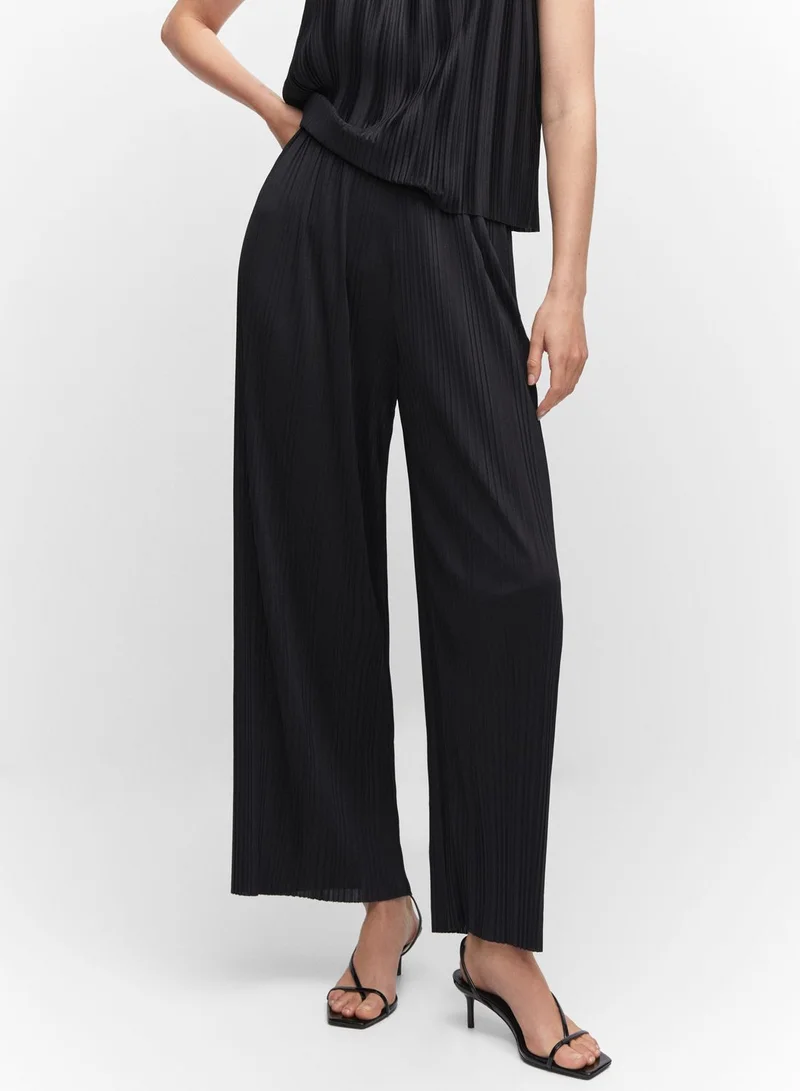 مانجو High Waist Wide Leg Pants