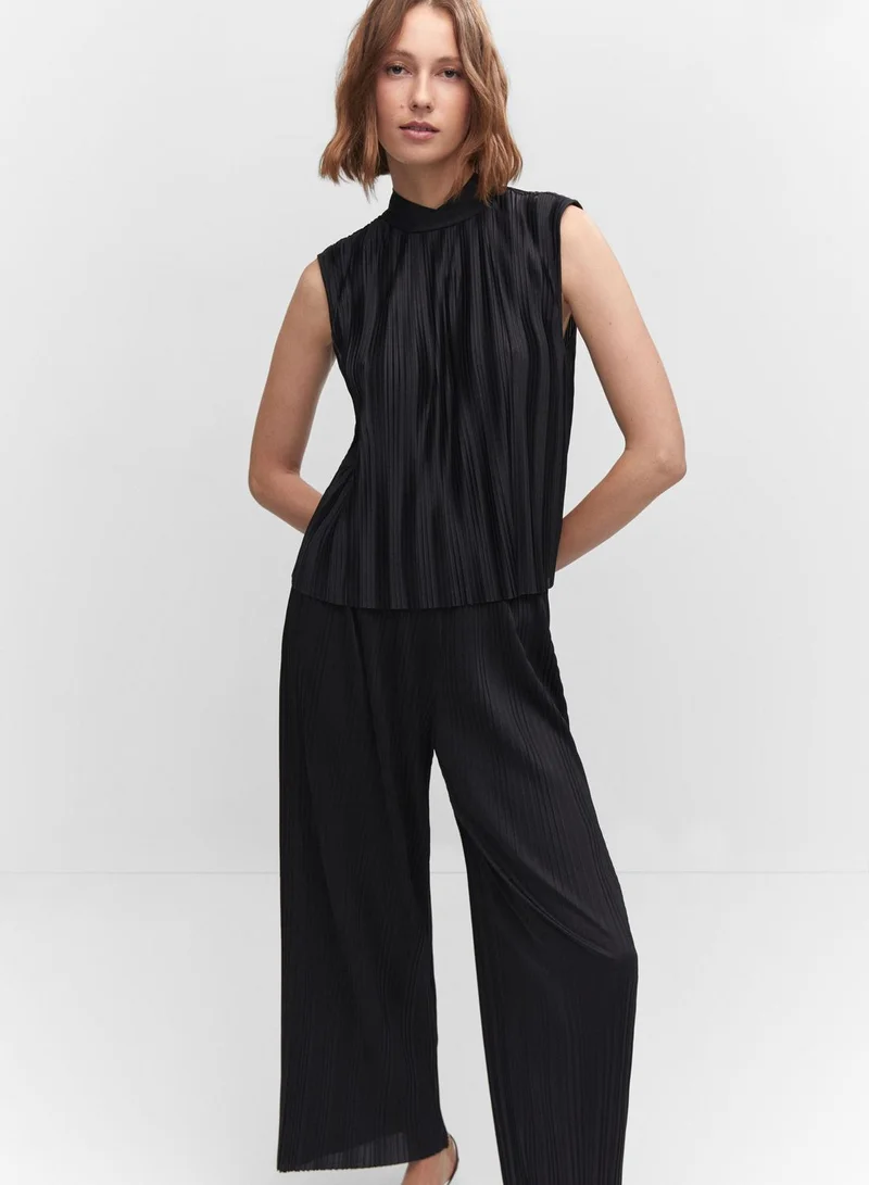 مانجو High Waist Wide Leg Pants