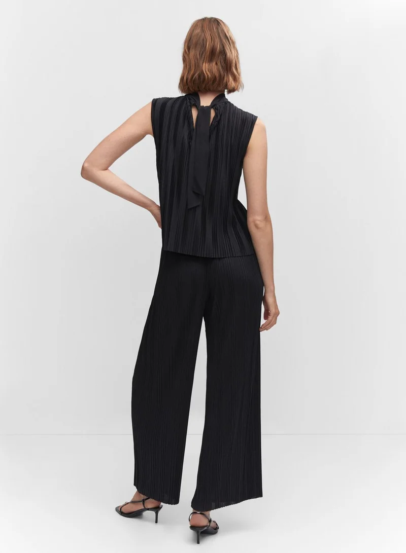 مانجو High Waist Wide Leg Pants