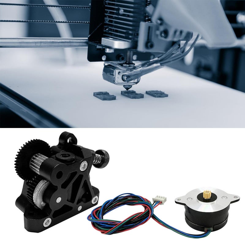 Red Aluminum Alloy Extruder Gear Large Durable Motor Gear for 3D Printer - Image 5