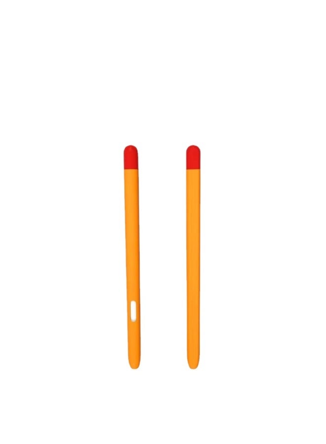 Neutral Suitable For Samsung Galaxy Pencil Case Galaxy Tab S7 S8/8 +/s9 + Silicone Contrast Color Pen Case - Image 5