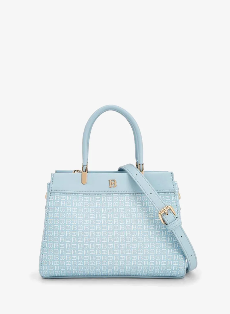 فلورا بيلا من شو إكسبرس Monogram Handbag With Detachable Shoulder Strap