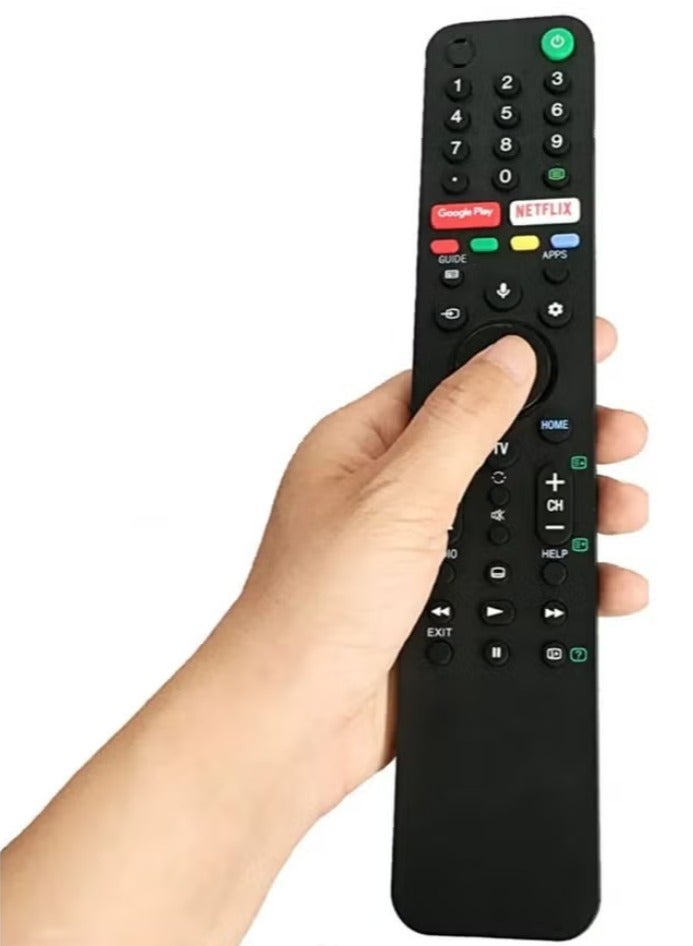 TV Remote Control Voice  for Sony Smart TV – RMF-TX520U Compatible with Bravia OLED LED 4K 8K UHD - Image 4