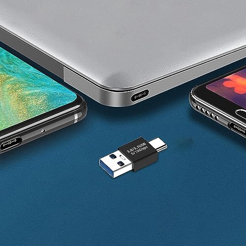 ETZIN USB Type C Male to USB A Male Connector, USB 3.0 Adapter, USB A Male to Male Plug Coupler Extender USB 3.1 Gen 2 Super Speed Charging and Upto 10Gbps Transfer Speed Type A to Type C-EPL-1069TC. - Image 5