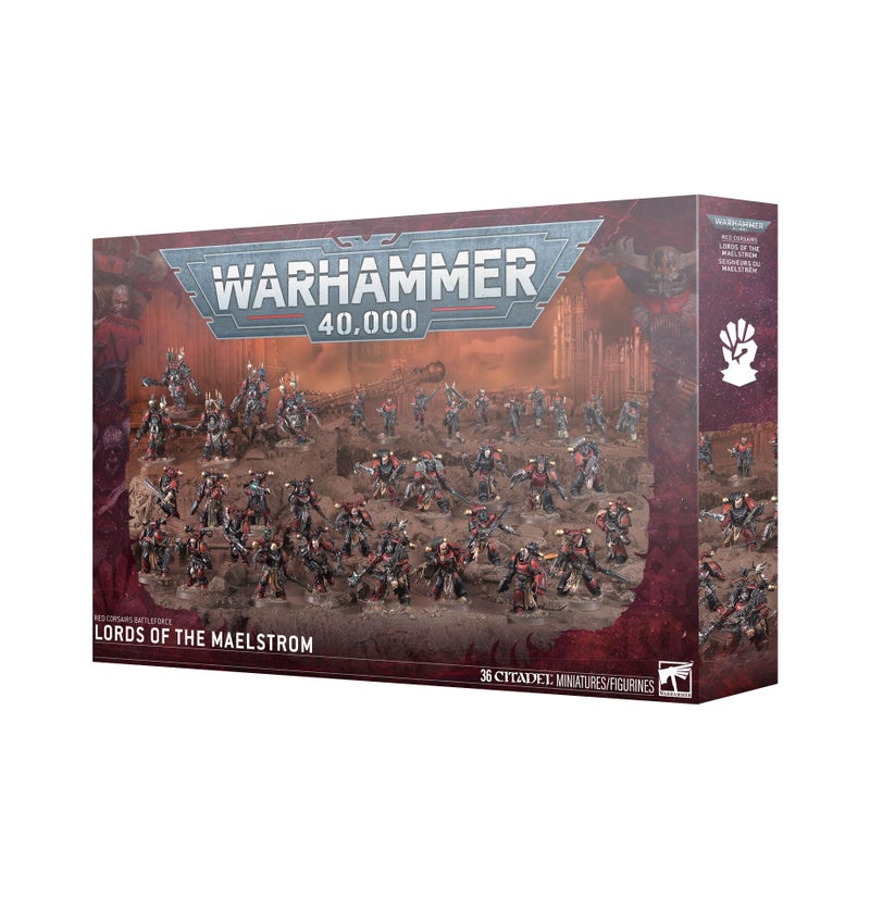 Games Workshop Warhammer 40000 Red Corsairs Battleforce Lords of The Maelstrom 36 Miniatures Chaos Space Marines Terminators Legionaries Traitor Guardsmen - Image 3