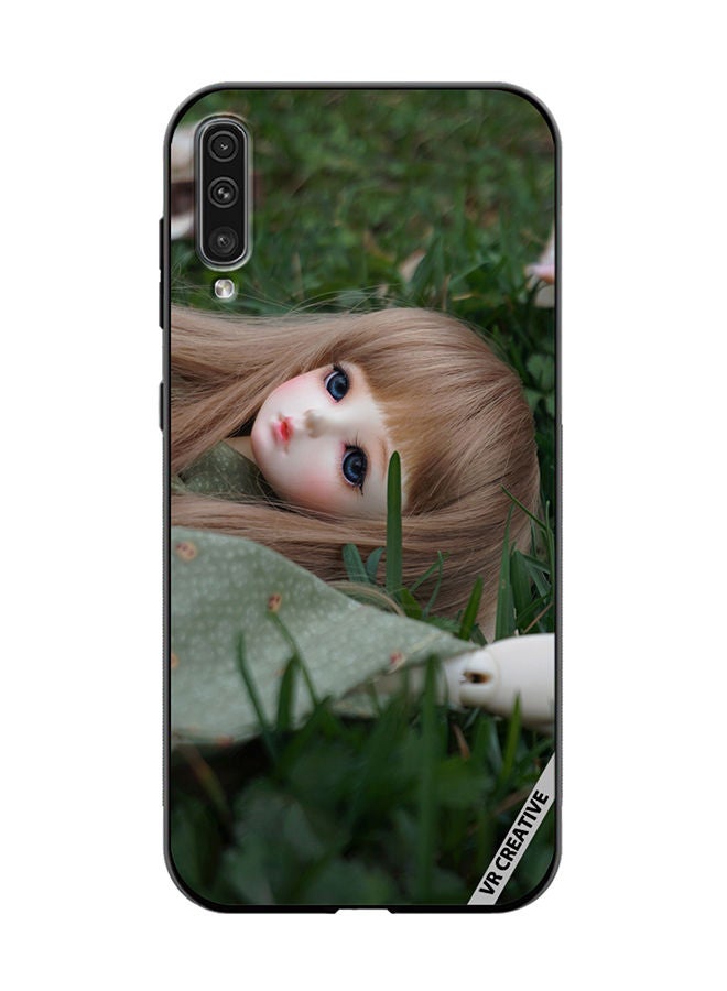 VR CREATIVE Protective Case Cover For Samsung Galaxy A50/A50s Sleeping Barbie Design Multicolour - Image 1