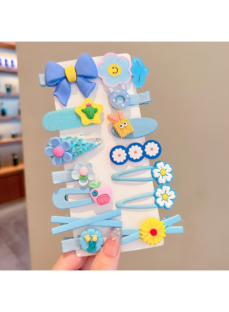 42-Piece Baby Hair Clips for Girls & Kids - Colorful Flower, Candy, Fruit, Butterfly Barrettes, Toddler Hair Accessories & Styling Clips for Children Multicolour - Image 4