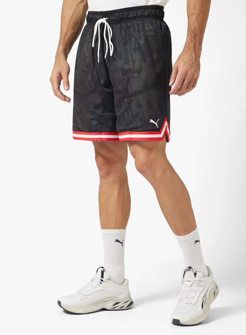 PUMA 7" Hooptopia Reversible Shorts