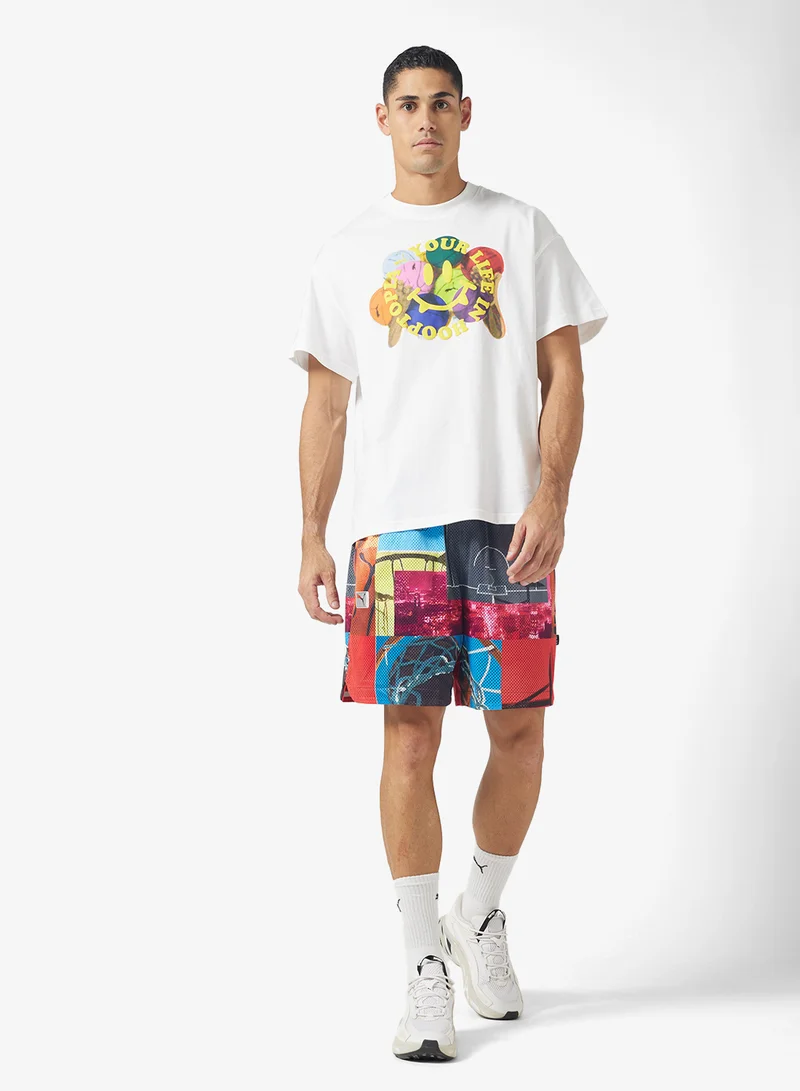 PUMA 7" Hooptopia Reversible Shorts