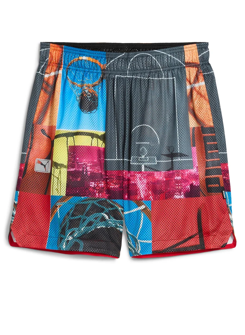 بوما 7" Hooptopia Reversible Shorts