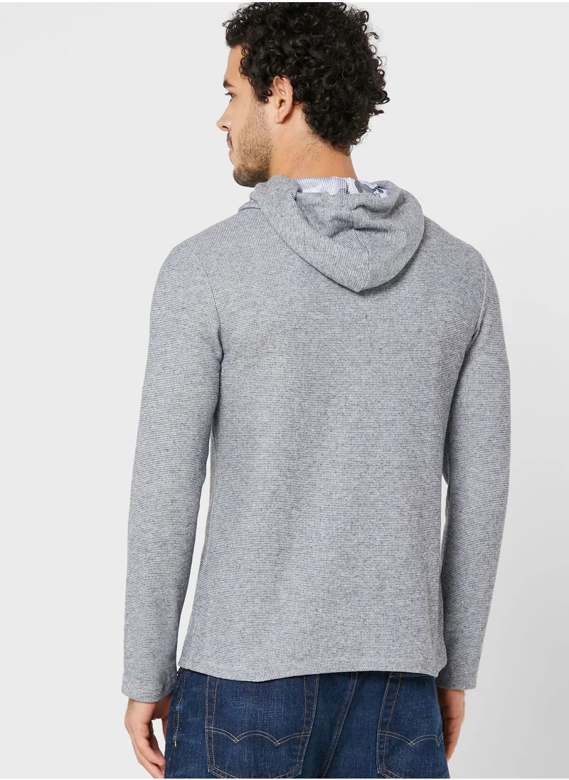 كوتون Hooded T-Shirt