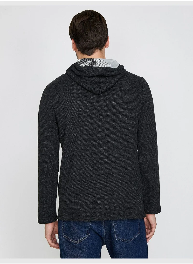 كوتون Hooded T-Shirt