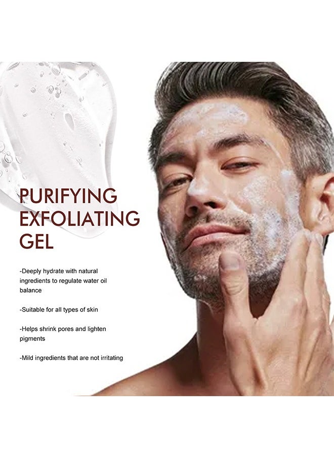 EELHOE Purifying Exfoliating Gel, Exfoliating Scrub, Deep Cleansing Face, Hydrating and Moisturizing, Face and Body Care Purifying Exfoliating Moisturizing Gel  - Image 5