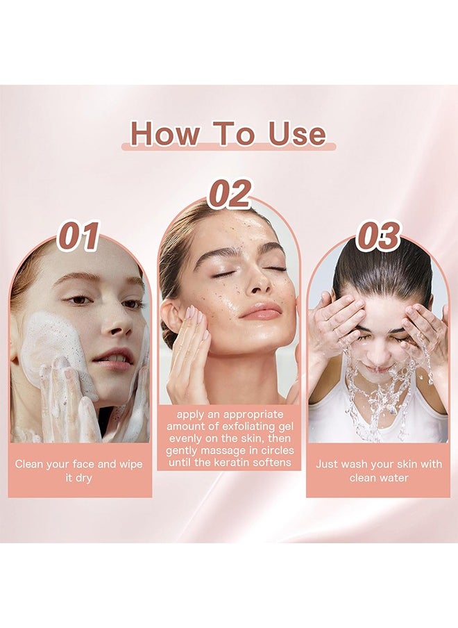 EELHOE - Purifying Exfoliating Gel, Exfoliating Scrub, Deep Cleansing Face, Hydrating and Moisturizing, Face and Body Care Purifying Exfoliating Moisturizing Gel - Image 1