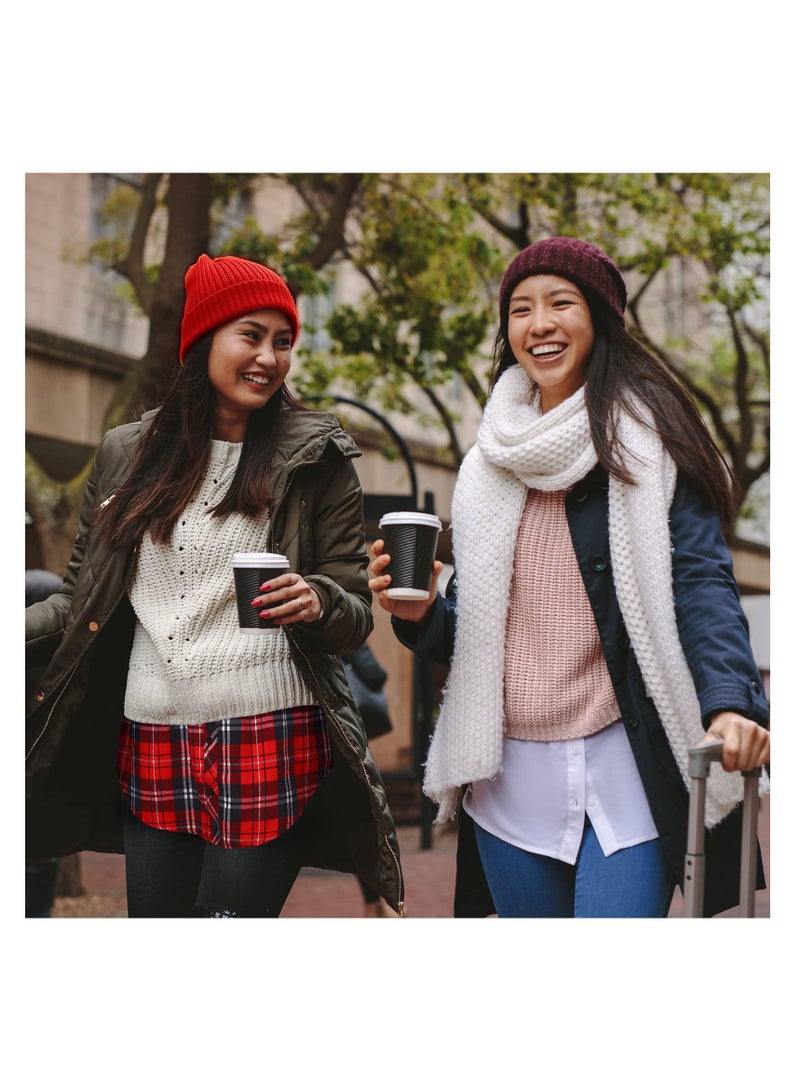 KASTWAVE Shirt Extender for Women, 3 Pcs Adjustable Fake Layering Leggings Top Lower Sweep Shirt Undershirt Skirt(L) - Image 4