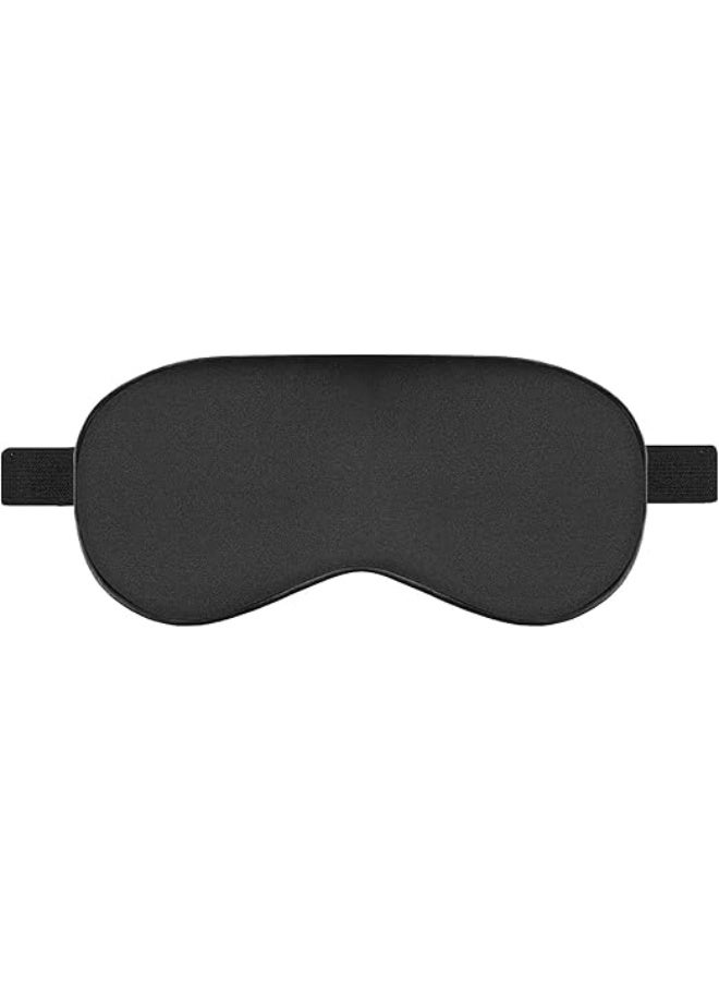 Silk Sleep Mask – Adjustable Soft Eye Cover for Comfortable, Pressure-Free Sleep & Naps, Machine Washable - Image 1