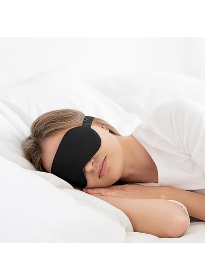 Silk Sleep Mask – Adjustable Soft Eye Cover for Comfortable, Pressure-Free Sleep & Naps, Machine Washable - Image 2