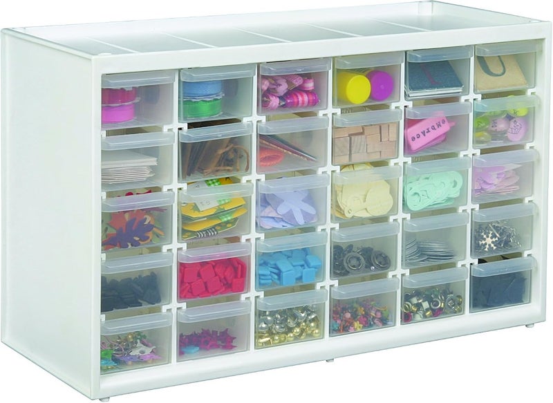 آرت بين { "titleAr": "خزائن ArtBin 6830PC قابلة للتثبيت على الحائط مع 30 درجًا - منظم للفنون والحرف اليدوية، بلون شفاف/أبيض" "detailsAr": "تنظيم مثالي: خزانة ArtBin قابلة للتثبيت على الحائط هي الحل المثالي لتنظيم جميع مستلزمات الحرف اليدوية ال - Image 5