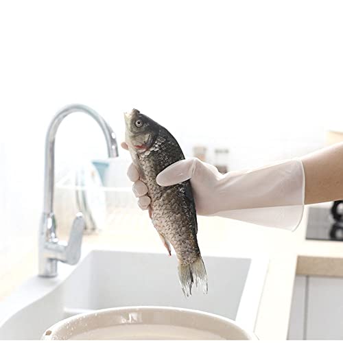 FreshDcart Rubber Fdca395 Pvc Hand Gloves For Dishwashing Skin-Friendly Reusable Cleaning Gloves|Anti-Slip Kitchen Cleaning|Pet Grooming|Car Washing|Bathroom Cleaning|Painting (1 Pair Gloves) - Image 5